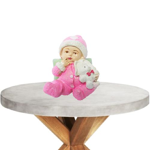 Handicraft New Born baby Set of 2 Pieces Showpiece