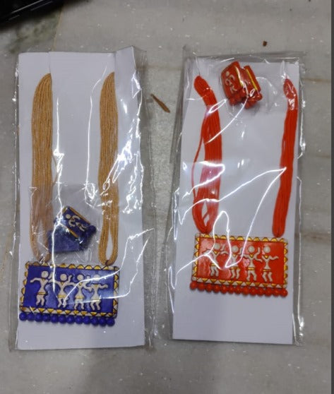 The Warli Dance Jewelry Set